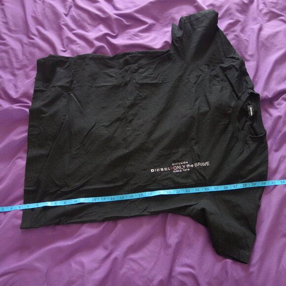 Diesel Superior Only the Brave Since 100% Cotton 1978 Black Size XL T-Shirt - Picture 5 of 11